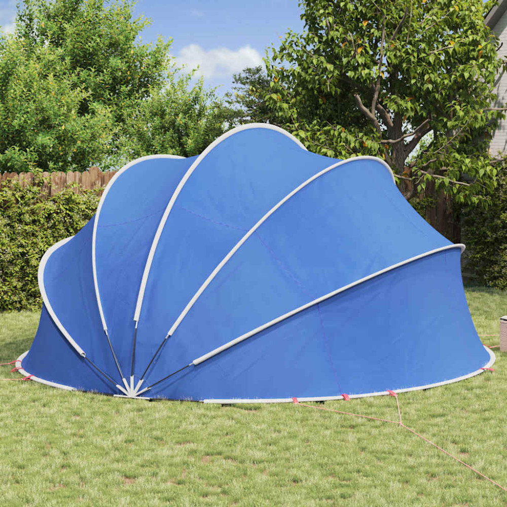 Produktbild för Poolkupol 546 x 516 x 250 cm 185T polyester med PU-beläggning