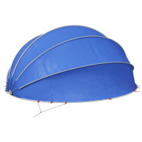 Produktbild för Poolkupol 546 x 516 x 250 cm 185T polyester med PU-beläggning