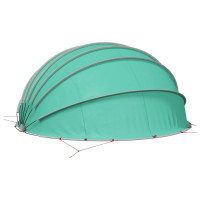 Produktbild för Poolkupol 592 x 590 x 275 cm 185T polyester med PU-beläggning