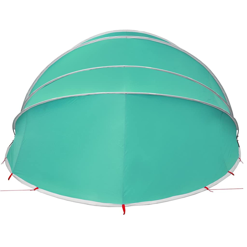 Produktbild för Poolkupol 592 x 590 x 275 cm 185T polyester med PU-beläggning