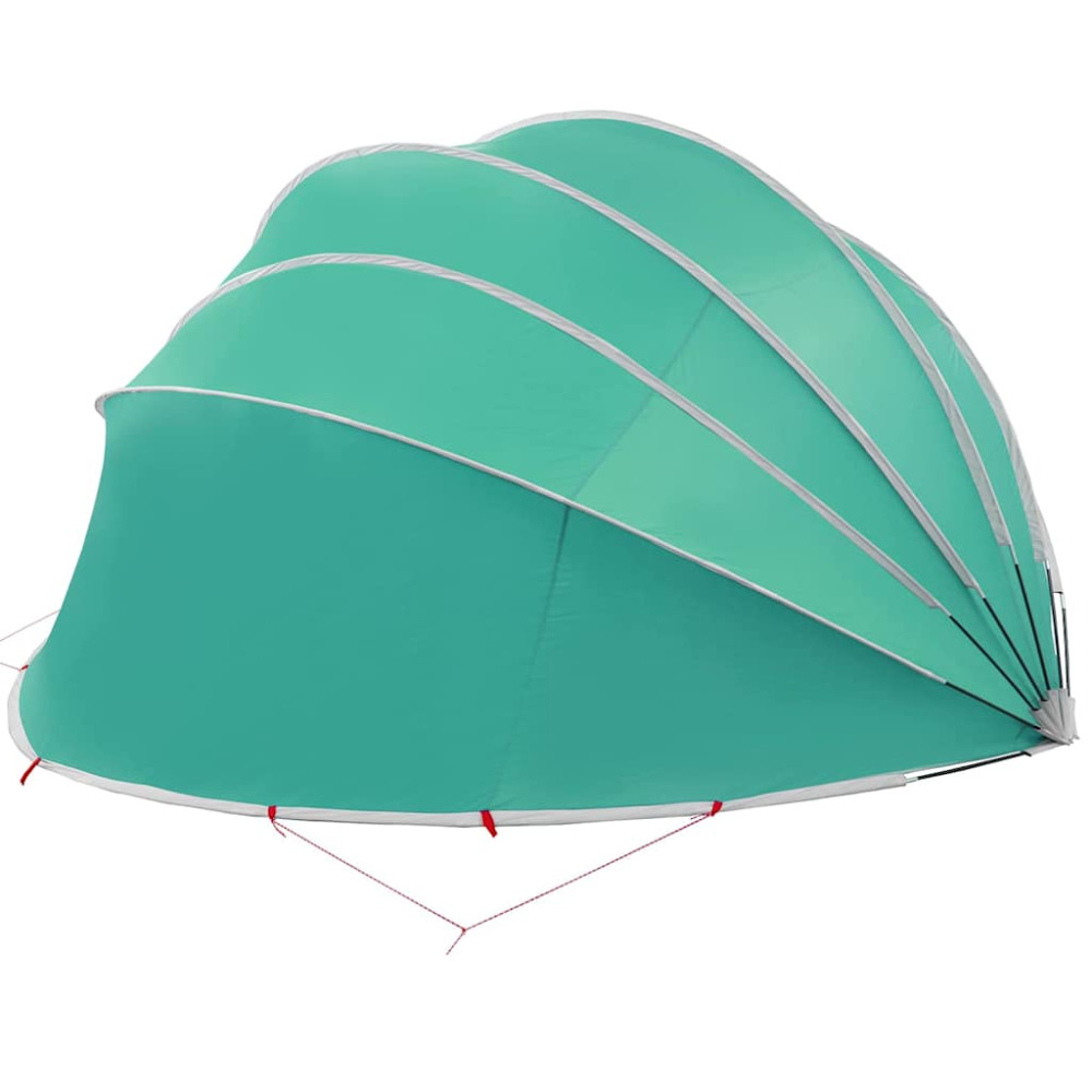 Produktbild för Poolkupol 592 x 590 x 275 cm 185T polyester med PU-beläggning
