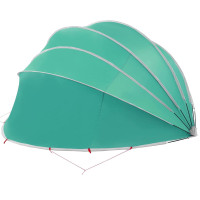 Produktbild för Poolkupol 592 x 590 x 275 cm 185T polyester med PU-beläggning
