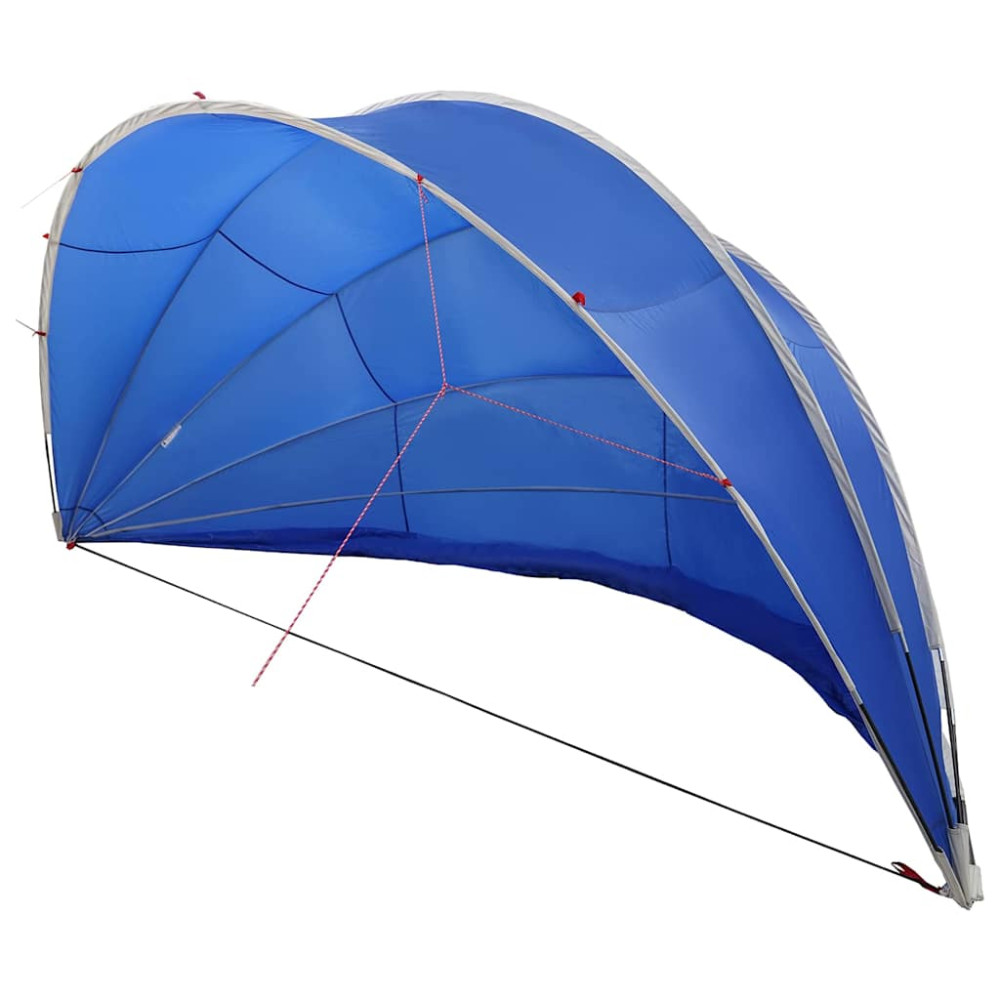 Produktbild för Poolkupol 592 x 590 x 275 cm 185T polyester med PU-beläggning