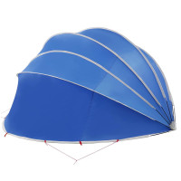 Produktbild för Poolkupol 592 x 590 x 275 cm 185T polyester med PU-beläggning