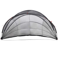 Produktbild för Poolkupol Svart 592 x 590 x 275 cm