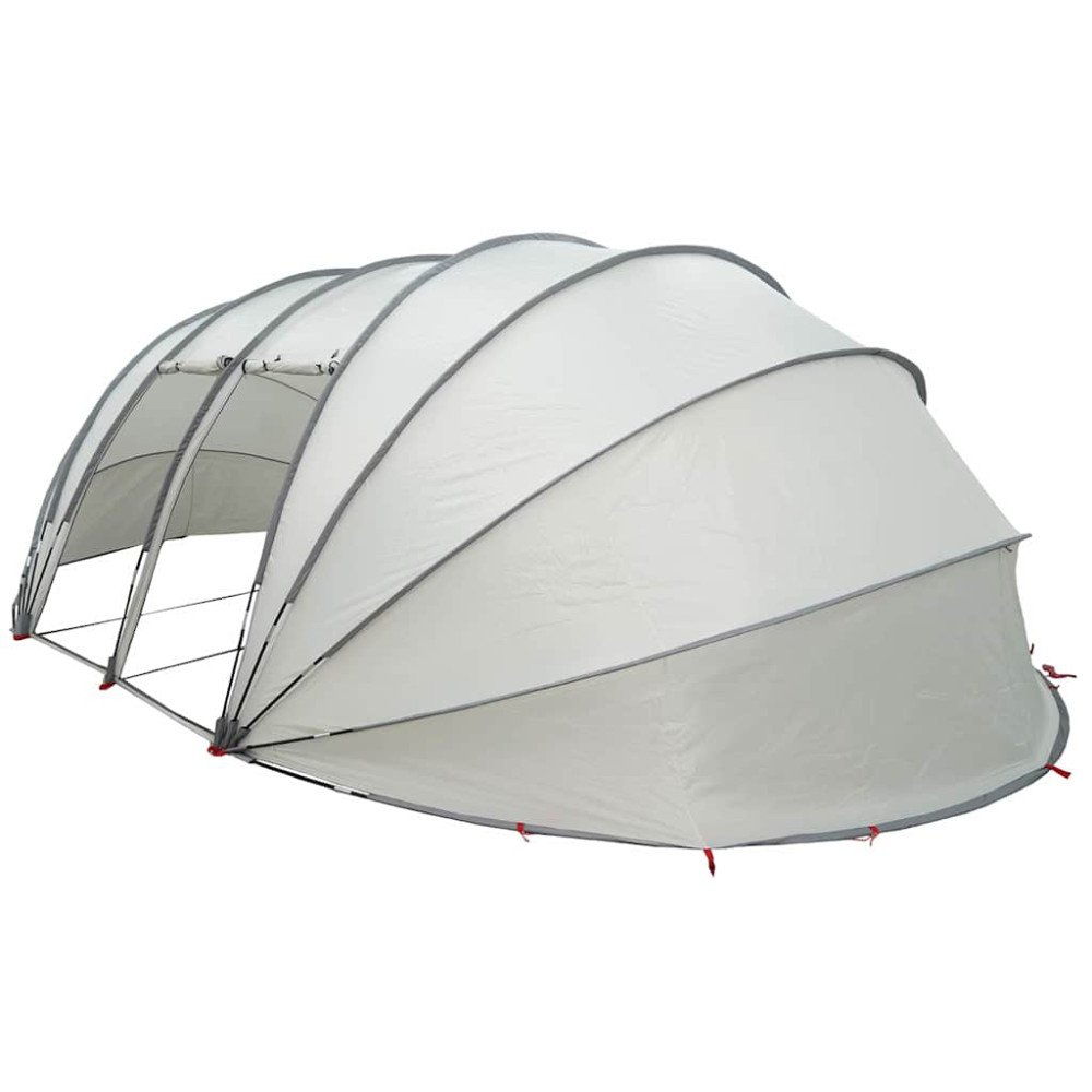 Produktbild för Pooltält Dome Grå 538 x 440 x 204 cm