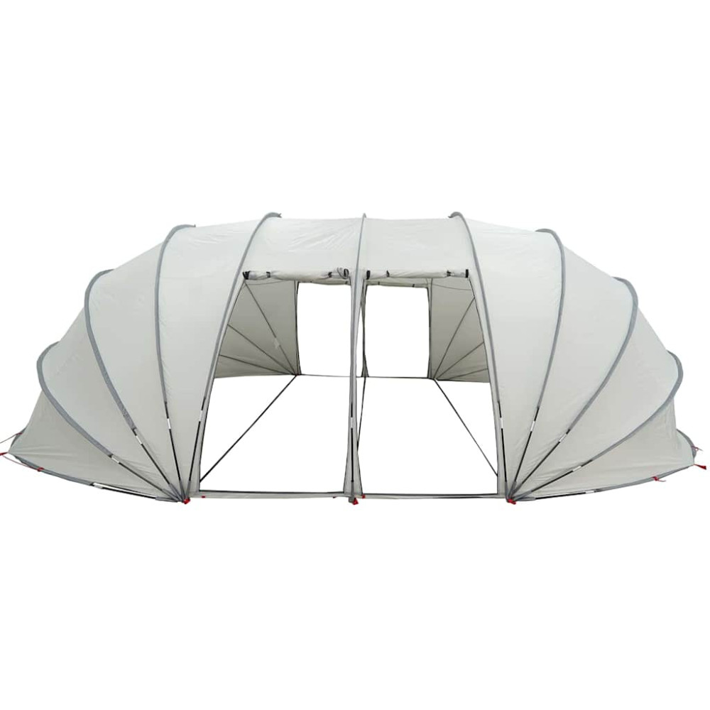 Produktbild för Pooltält Dome Grå 538 x 440 x 204 cm