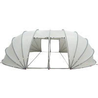 Produktbild för Pooltält Dome Grå 538 x 440 x 204 cm