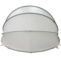 Produktbild för Pooltält Dome Grå 538 x 440 x 204 cm