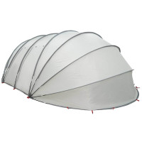 Produktbild för Pooltält Dome Grå 538 x 440 x 204 cm