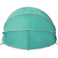 Produktbild för Pooltält Dome 640 x 432 x 205 cm Azurblå