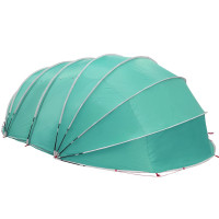 Produktbild för Pooltält Dome 640 x 432 x 205 cm Azurblå