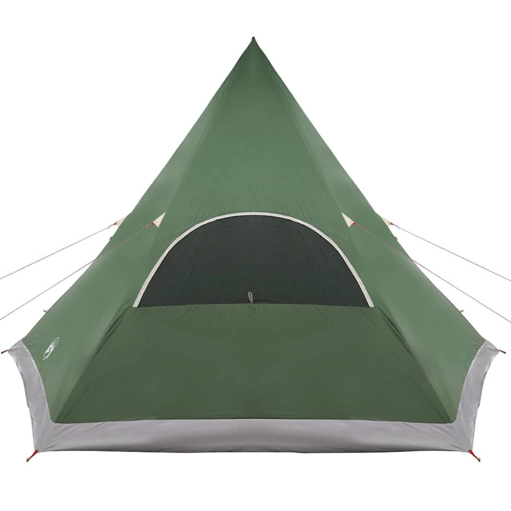 Produktbild för Tält för 5 personer med tak med lagring Grön 545 x 450 x 295 cm