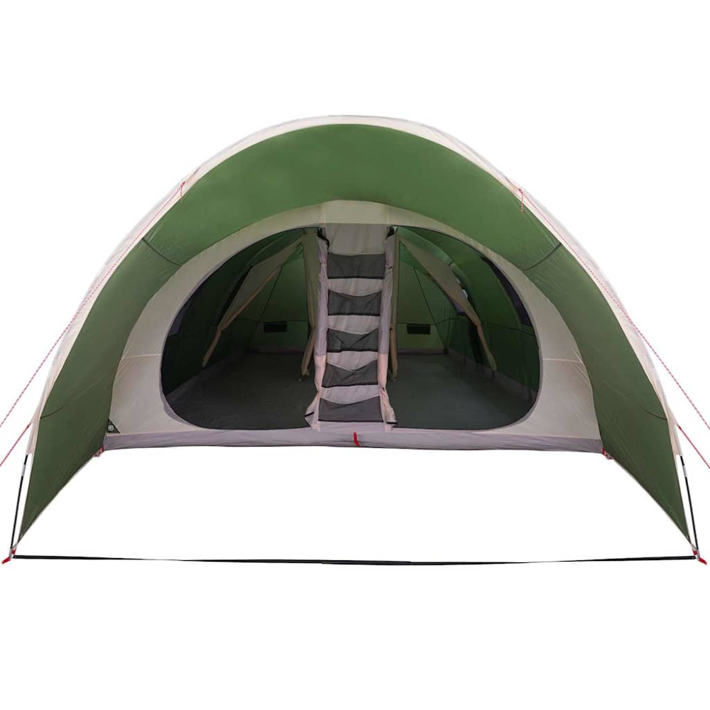 Produktbild för Tunnel tält för 8 personer med tak Grön 710 x 460 x 245 cm