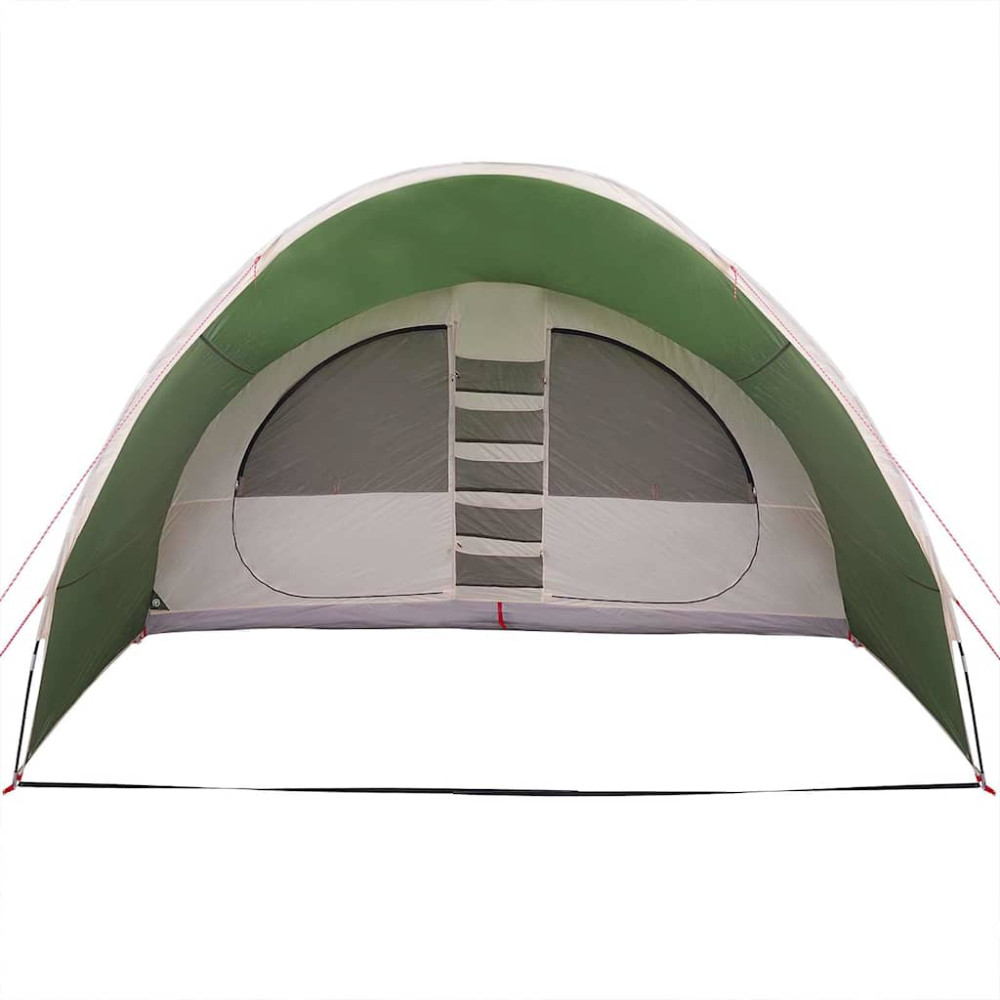 Produktbild för Tunnel tält för 8 personer med tak Grön 710 x 460 x 245 cm