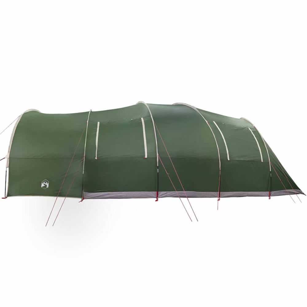 Produktbild för Tunnel tält för 8 personer med tak Grön 710 x 460 x 245 cm