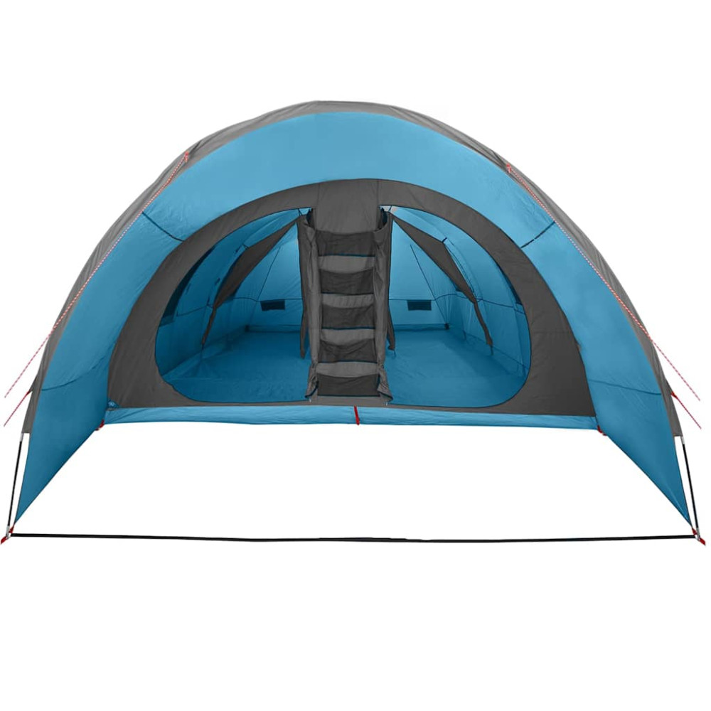 Produktbild för Tunnel tält för 8 personer med tak Blå 710 x 460 x 245 cm