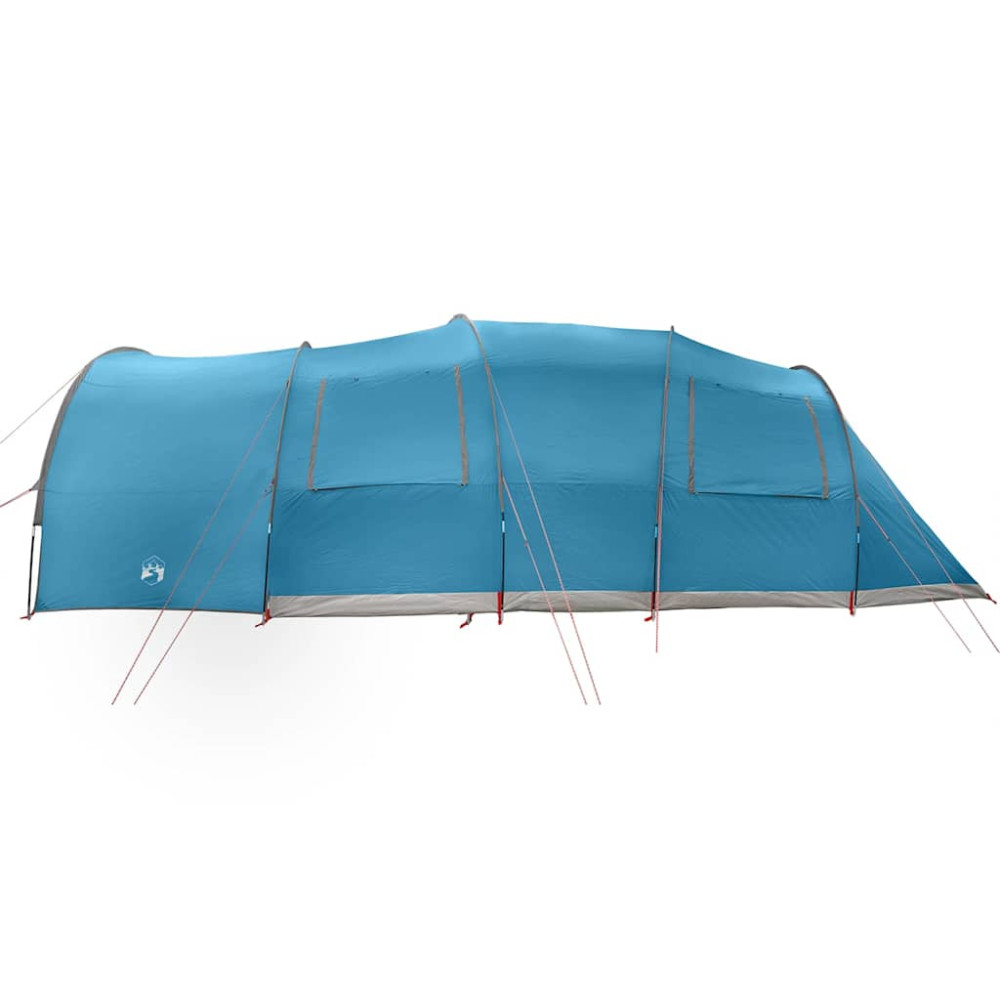 Produktbild för Tunnel tält för 8 personer med tak Blå 710 x 460 x 245 cm