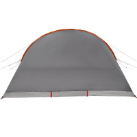 Produktbild för Tunnel tält för 8 personer Grå och orange 710 x 460 x 245 cm
