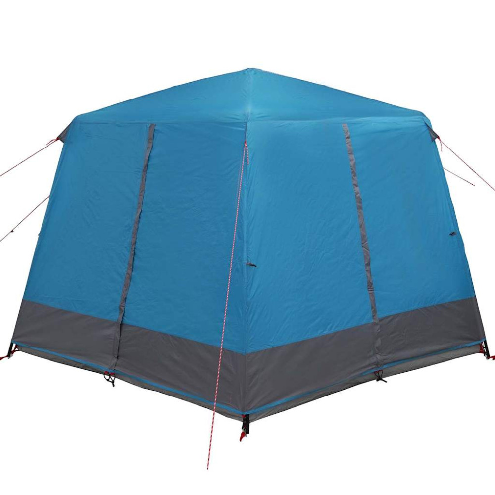 Produktbild för Kabeltält 5-personer med tak Blå och grå 333 x 317 x 194 cm