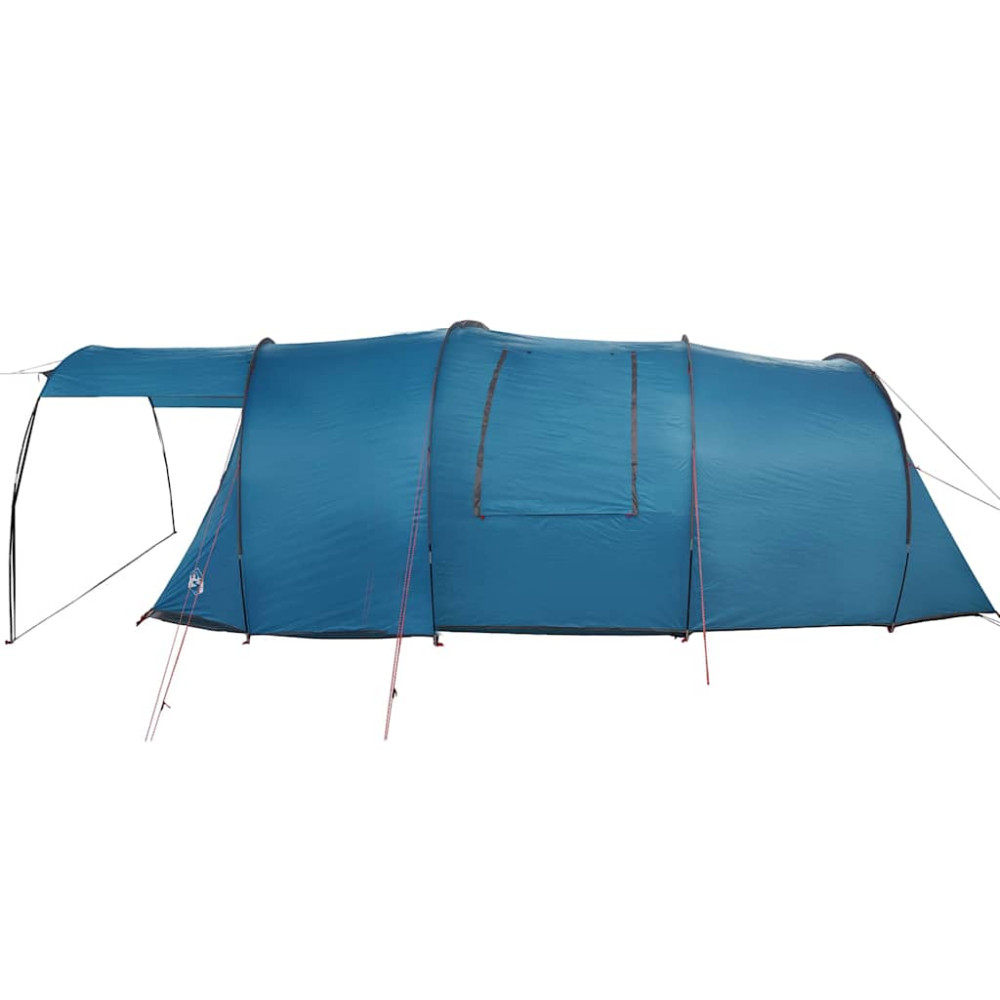 Produktbild för Tunnel Tält 4-Personer med tak Blå och grå 740 x 370 x 220 cm