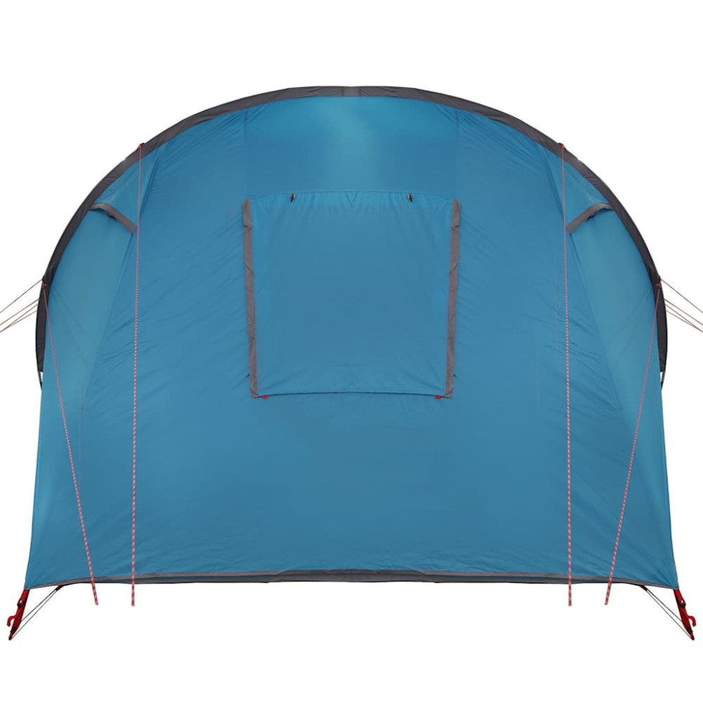 Produktbild för Tunnel Tält 4-Personer med tak Blå och grå 740 x 370 x 220 cm
