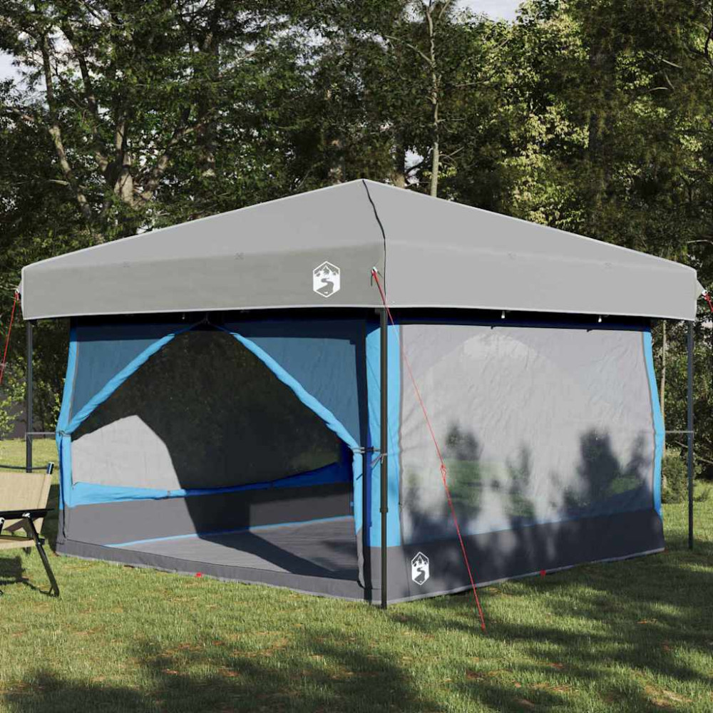 Produktbild för Inre Tält 7-Person 7 person 300 x 300 x 250 cm Blå och grå