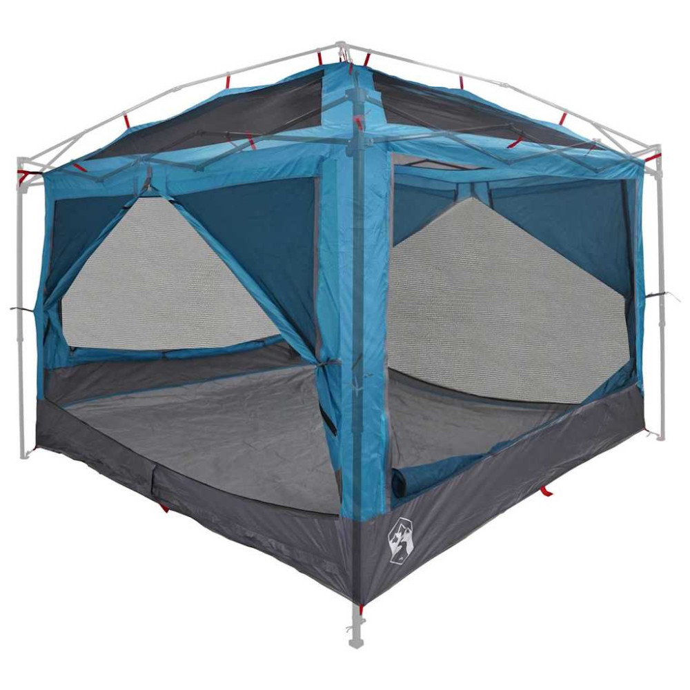 Produktbild för Inre Tält 7-Person 7 person 300 x 300 x 250 cm Blå och grå