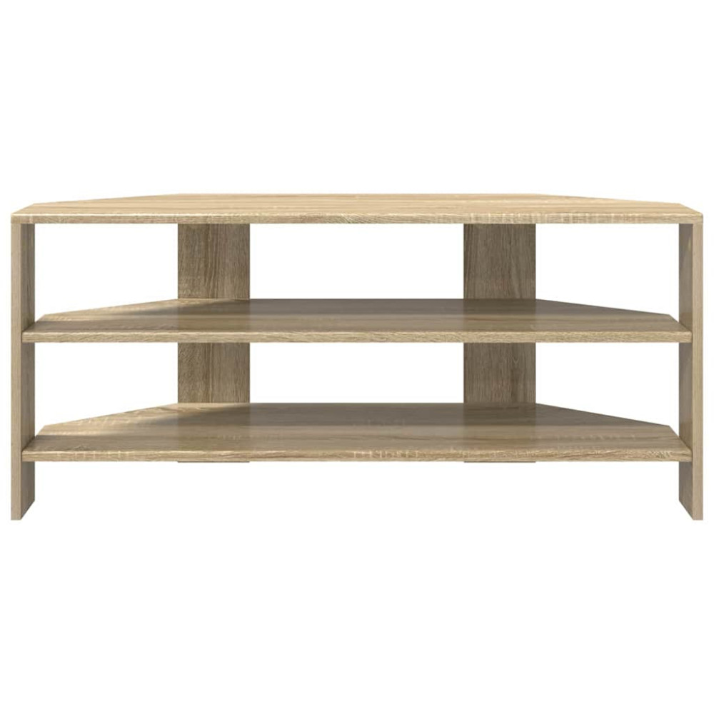 Produktbild för HörnTVSkåp Sonoma-ek 102x40,5x45cm Konstruerat trä