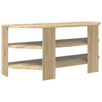 Produktbild för HörnTVSkåp Sonoma-ek 102x40,5x45cm Konstruerat trä