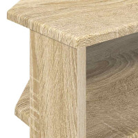 Produktbild för HörnTVSkåp Sonoma-ek 102x40,5x45cm Konstruerat trä