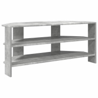 Produktbild för HörnTVSkåp Betonggrå 102x40,5x45cm Konstruerat trä