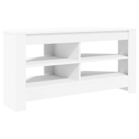 Produktbild för HörnTVSkåp Vit 102 x 40,5 x 45 cm Konstruerat trä