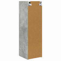 Produktbild för TV Vägghylla 2 pcs Betong 30 x 31 x 100 cm Konstruerat trä