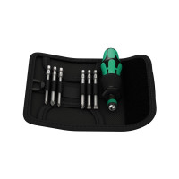 Produktbild för Wera Kraftform Kompakt 40 - screwdriver handle with bit set - 7 delar