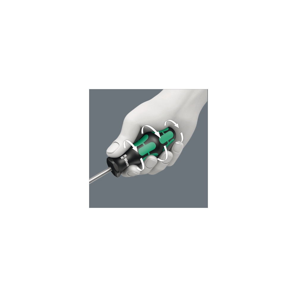 Produktbild för Wera Kraftform Kompakt 40 - screwdriver handle with bit set - 7 delar