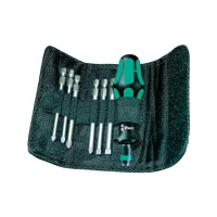 Produktbild för Wera Kraftform Kompakt 40 - screwdriver handle with bit set - 7 delar