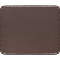 Produktbild för InLine musmatta - premium synthetic leather, 255x220x3 mm