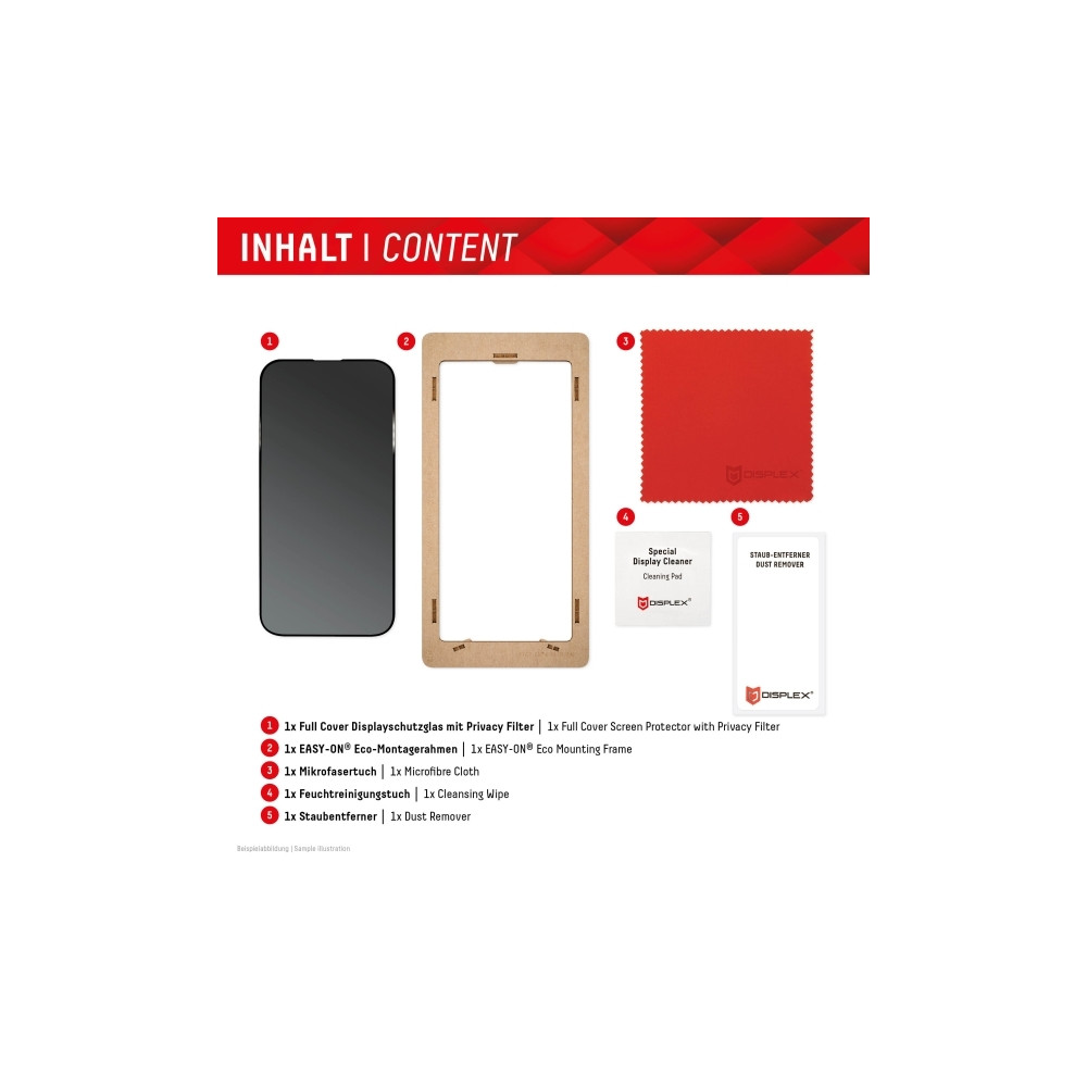 Produktbild för Displex 01902, Samsung, Galaxy S24 Ultra, Torr applicering,...