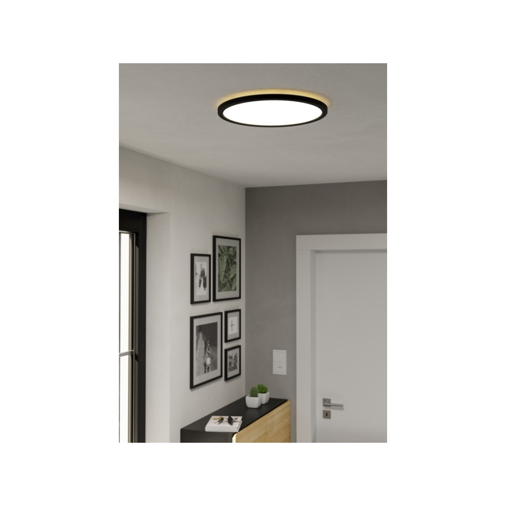 Produktbild för EGLO ROVITO-Z LOFT Ø390 RGB/CCT 21W 2625LM M/FJERNB. IP44 SO...