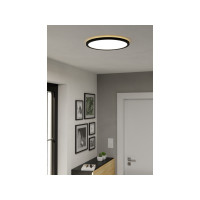Produktbild för EGLO ROVITO-Z LOFT Ø390 RGB/CCT 21W 2625LM M/FJERNB. IP44 SO...
