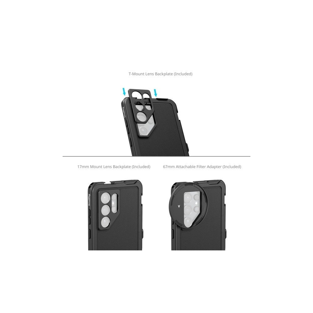 Produktbild för SmallRig 5254, 12,5 mm, 96,7 mm, 182 mm, 155 g, 26,5 mm, 210...