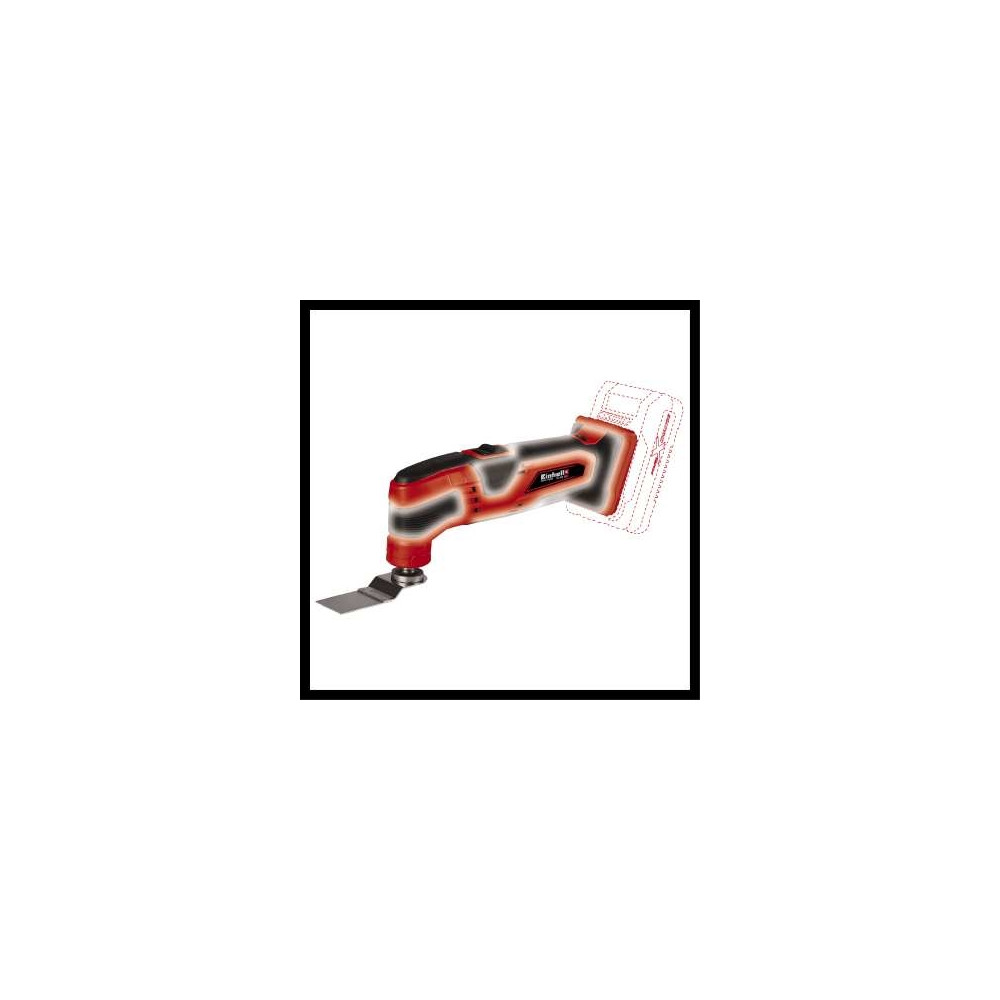 Produktbild för Einhell TC-MG 18 Li-Solo, Slipning, Slipning, Borstad, Svart...