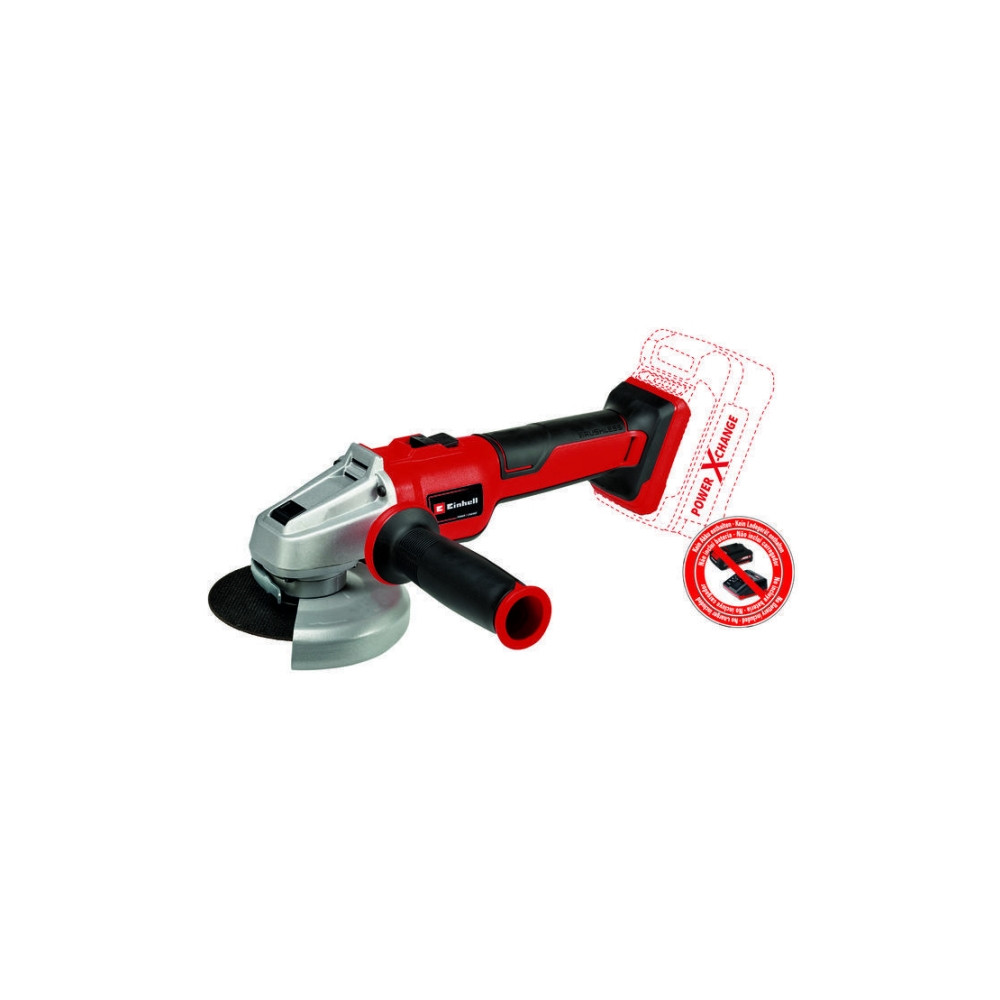 Produktbild för Einhell Einhell AXXIO 18/125 Q sladdlös vinkelslip 18V inkl....