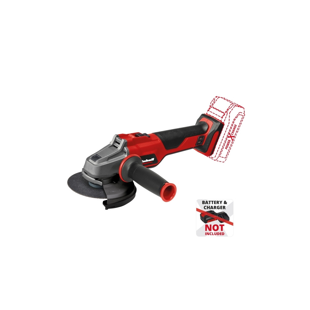 Produktbild för Einhell Einhell AXXIO 18/125 Q sladdlös vinkelslip 18V inkl....