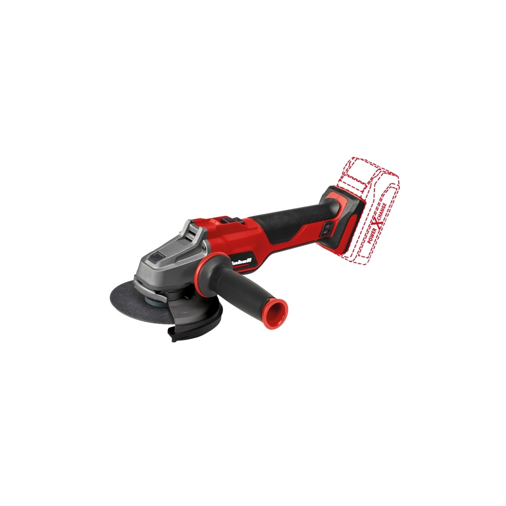 Produktbild för Einhell Einhell AXXIO 18/125 Q sladdlös vinkelslip 18V inkl....