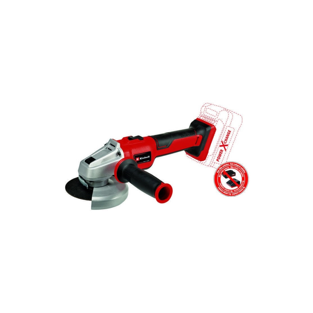Produktbild för Einhell Einhell AXXIO 18/125 Q sladdlös vinkelslip 18V inkl....