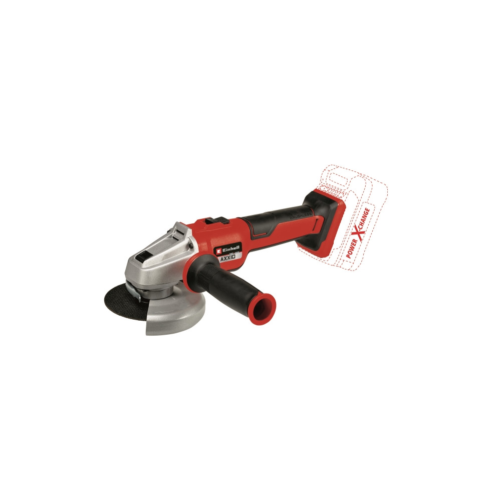 Produktbild för Einhell Einhell AXXIO 18/125 Q sladdlös vinkelslip 18V inkl....