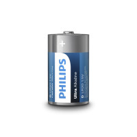 Produktbild för Philips ExtremeLife+ LR20E2B batteri - 2 x D - alkaliskt