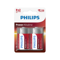 Produktbild för Philips ExtremeLife+ LR20E2B batteri - 2 x D - alkaliskt